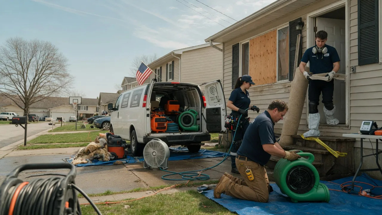 Water Damage Restoration in Evans, WA near me